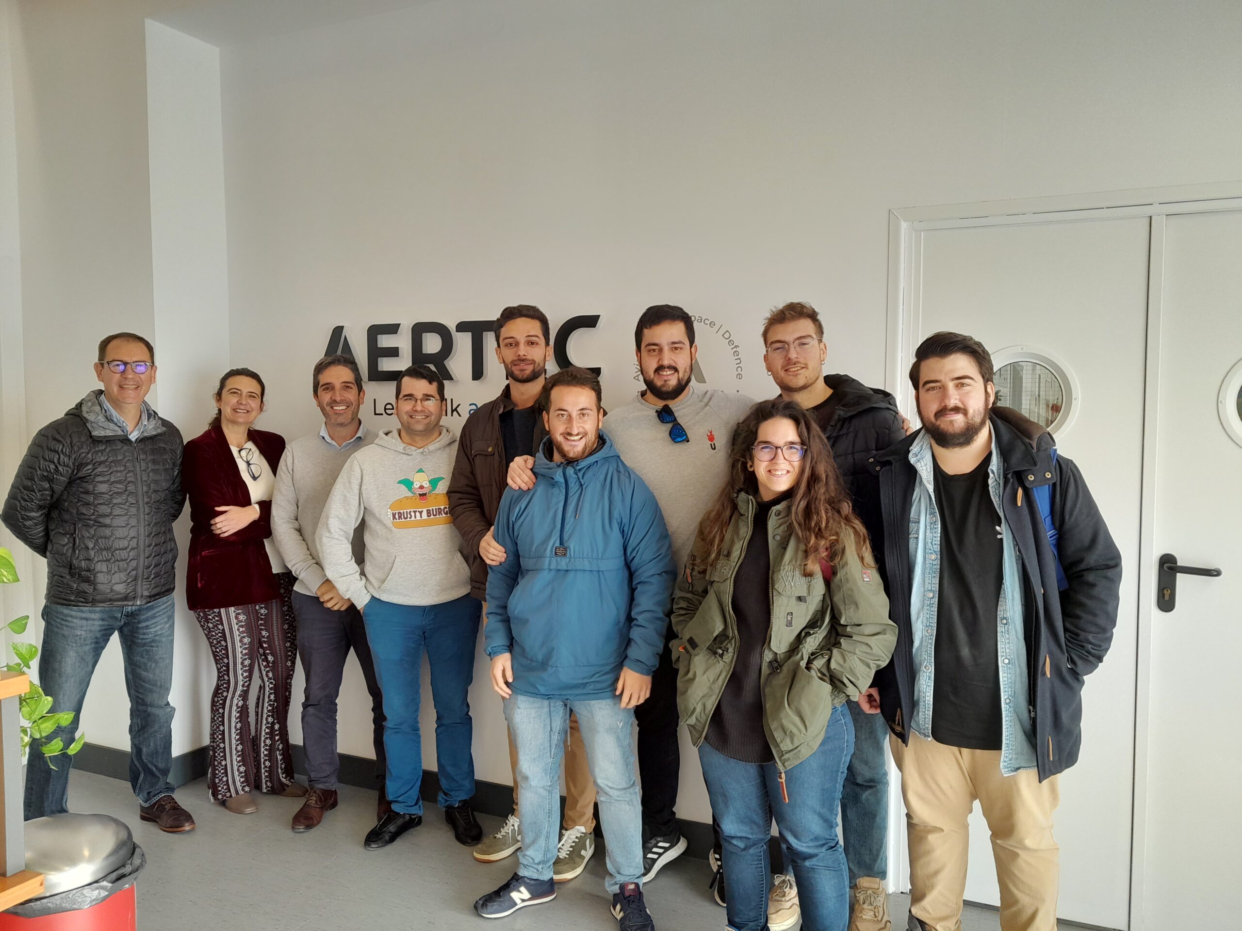 Visita a la empresa Aertec